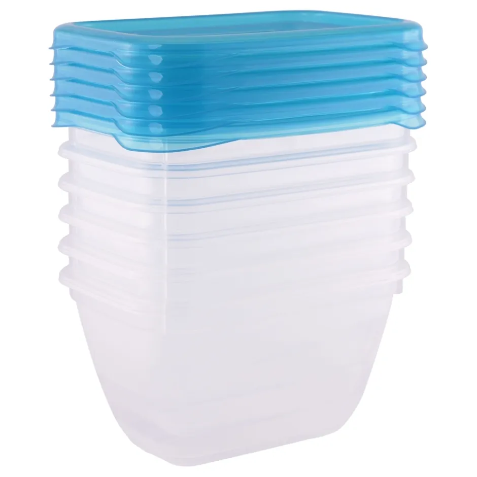 Food Containers 0,25 L Bewaarbakjes 6 Stuks|Lorelli Online