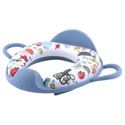 Lorelli Soft Training Seat Blue Sea Toiletverkleiner met Rugleuning< Plaspotjes En Toiletverkleiners