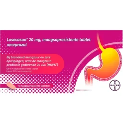 Losecosan Maagsapresistente Tabletten< Maag En Darm