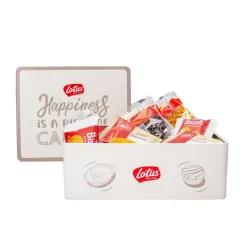 Lotus Collection Box met krokante wafels, Bretons botergaletje & speculoos< Koek