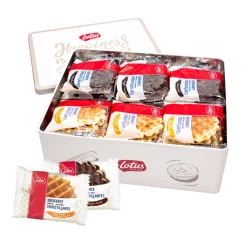 koekjesdoos met krokante wafel mix|Lotus Discount
