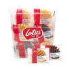 Lotus koekjesmix - Krokante wafels vanille & chocolade - 30 stuks in herbruikbare box< Koek