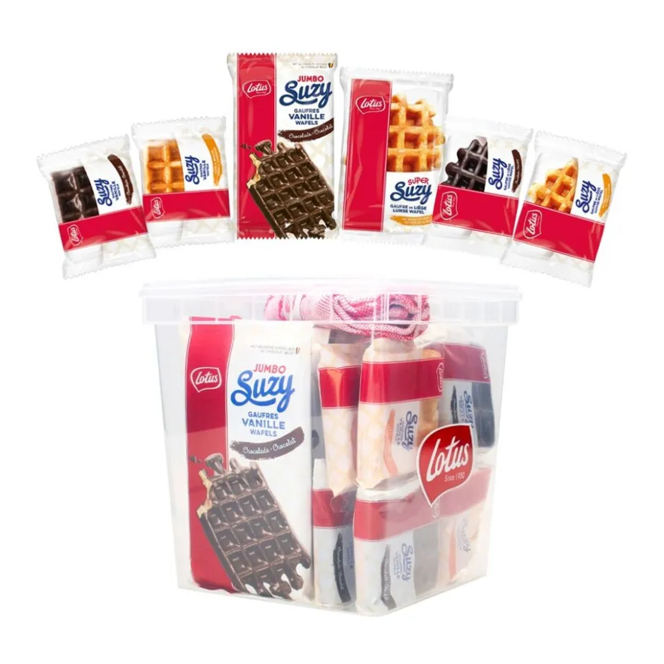 wafel assortiment met gratis keukenhanddoek|Lotus Clearance