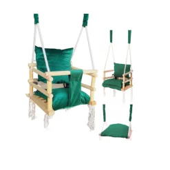 Lovegifts Luxe Houten 3 in 1 Meegroei Babyschommel en Kinderschommel| Hot