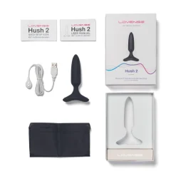 Hush 2 Vibrerende Anaal Plug App Controlled dia 25 mm|Lovense Online