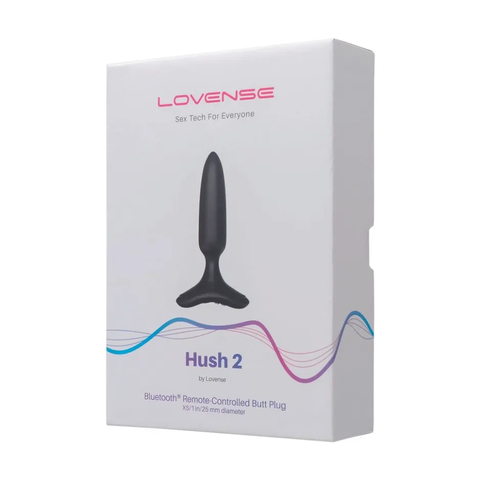 Hush 2 Vibrerende Anaal Plug App Controlled dia 25 mm|Lovense Online