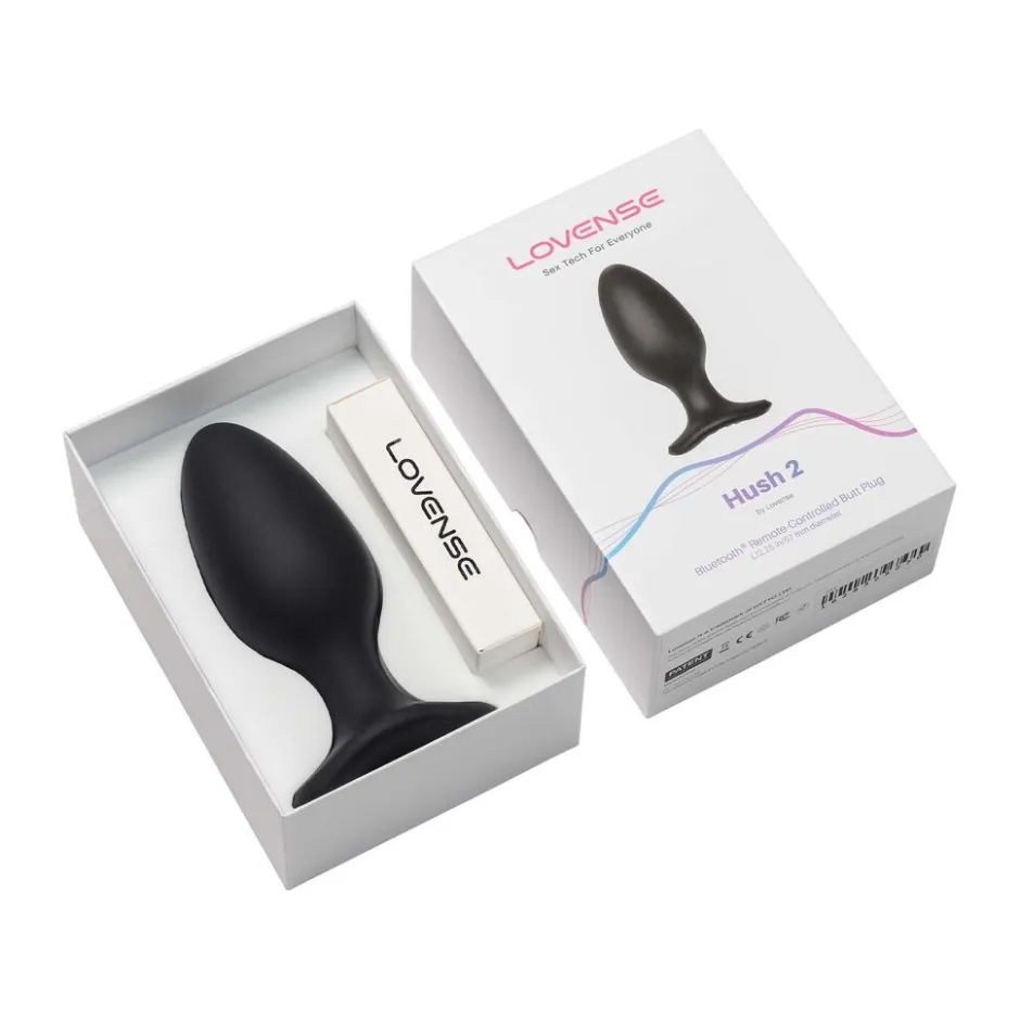 Hush 2 Vibrerende Anaal Plug App Controlled dia 57 mm|Lovense Online
