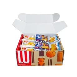 LU Festival koekjesdoos - Mix van Prince Pocket, Véritable Petit Beurre en Choco Beertjes< Koek