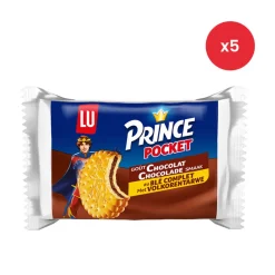 LU Kids Mix: Choco Beertjes & Prince Pocket duo chocolade koekjes< Koek