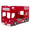 LUCEVI Carbeds Fire Truck kinder stapelbed< Peuterbedden