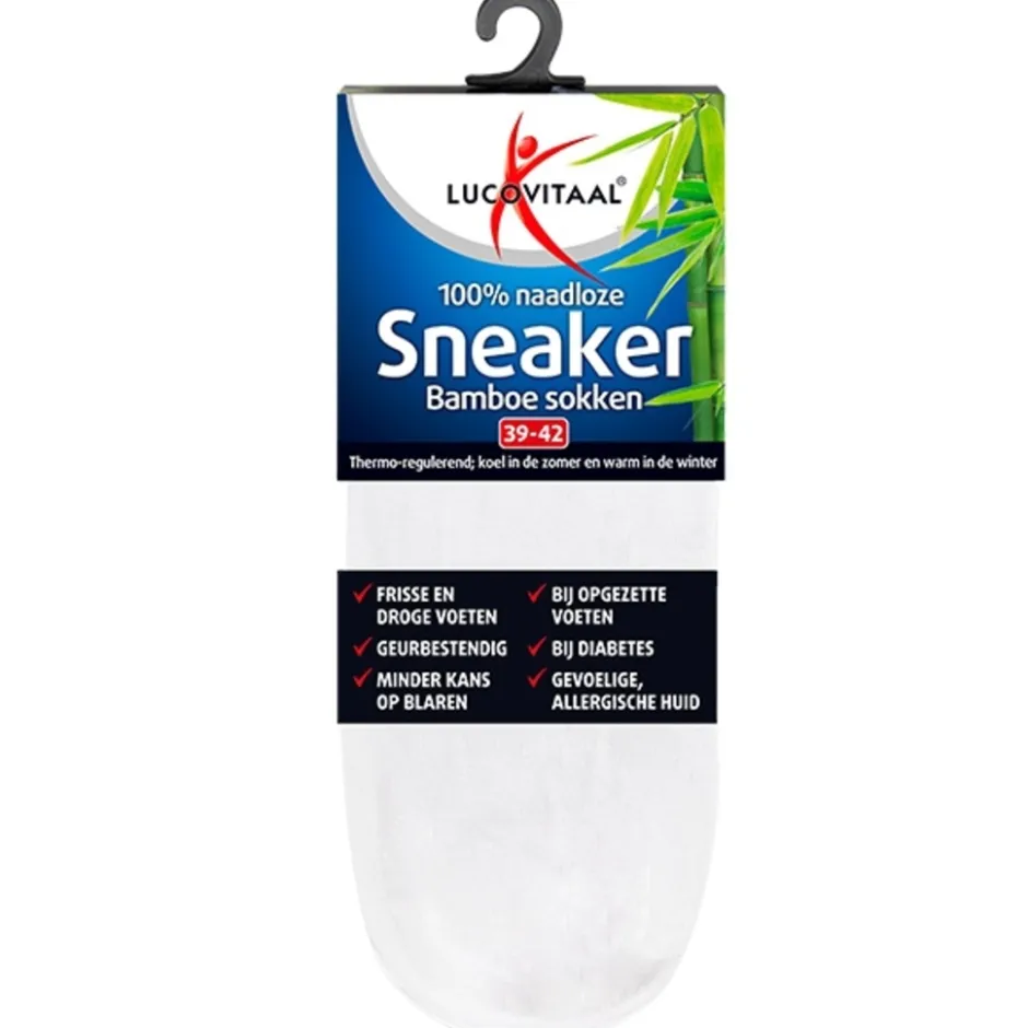 Lucovitaal Bamboe Sneakersok< Revalidatiehulpmiddelen