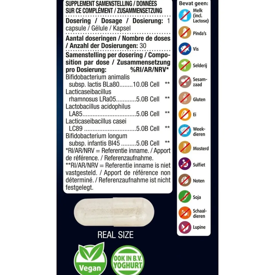 Bioticomel Puur Postbiotica Capsules|Lucovitaal Clearance