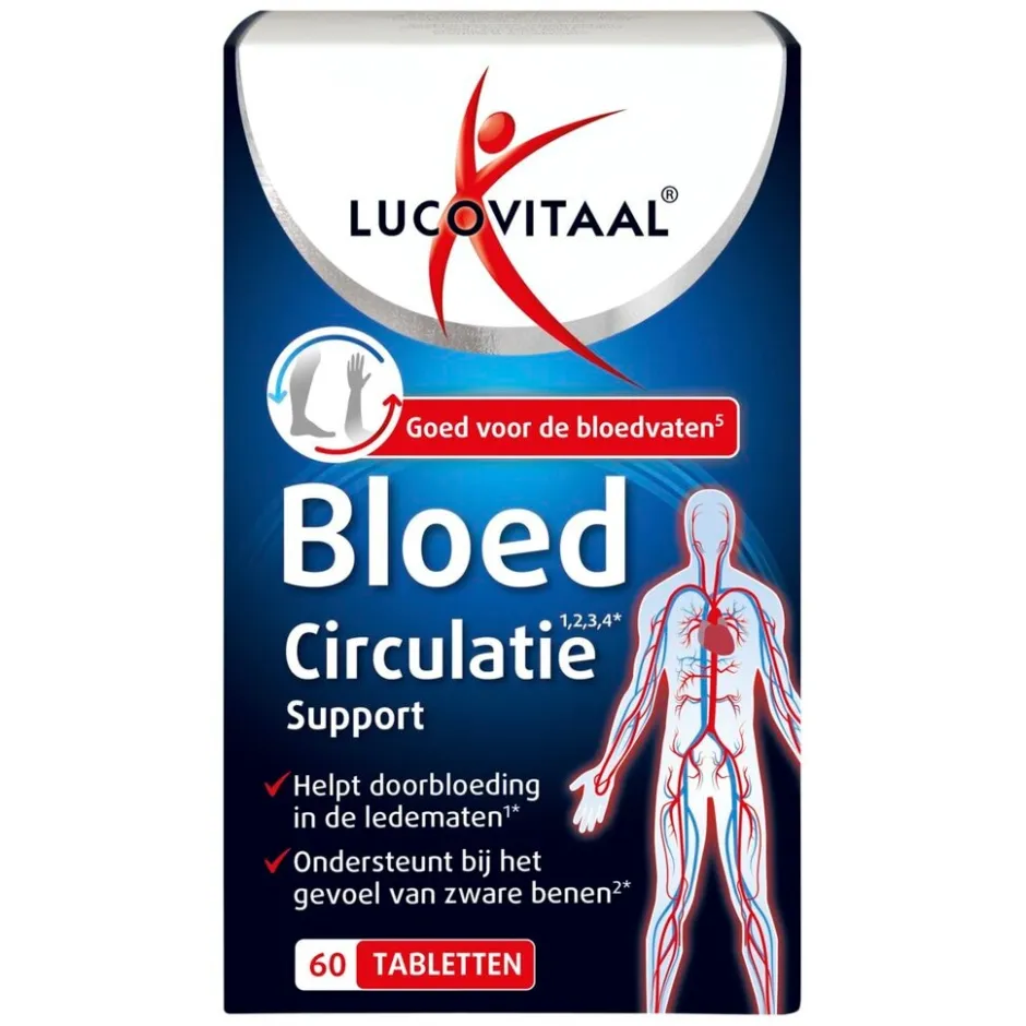 Bloedcirculatie Support Tabletten|Lucovitaal New