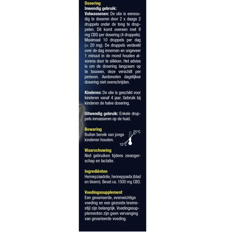 Lucovitaal CBD 5% Olie< Cbd