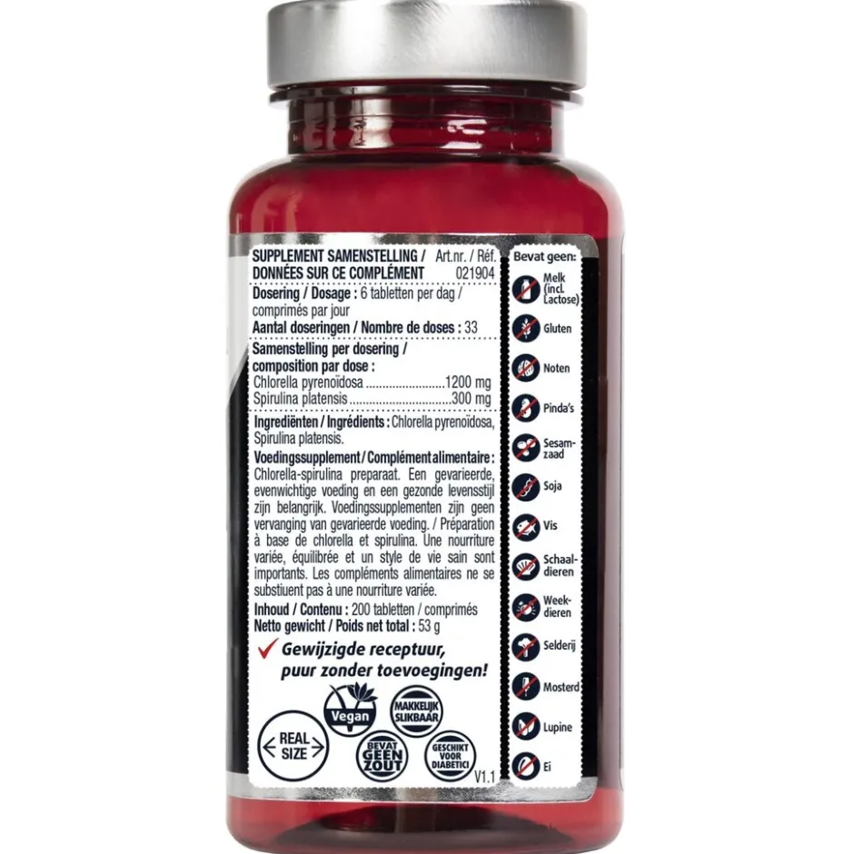 Chlorella Spirulina Capsules|Lucovitaal Discount