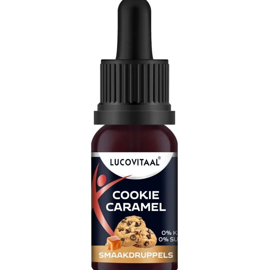 Cookie Caramel Smaakdruppels|Lucovitaal Clearance