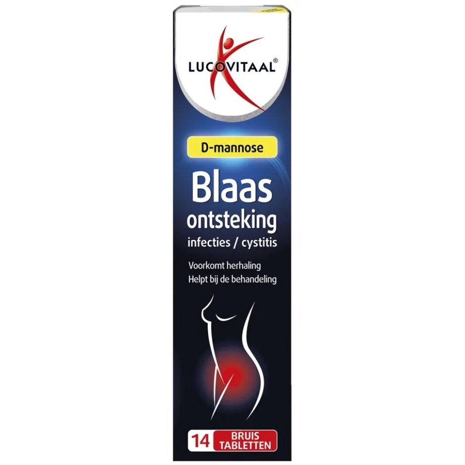 D-Mannose Blaasontsteking Bruistabletten|Lucovitaal Clearance