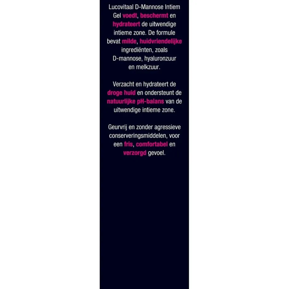 D-Mannose Intiem Gel|Lucovitaal Discount