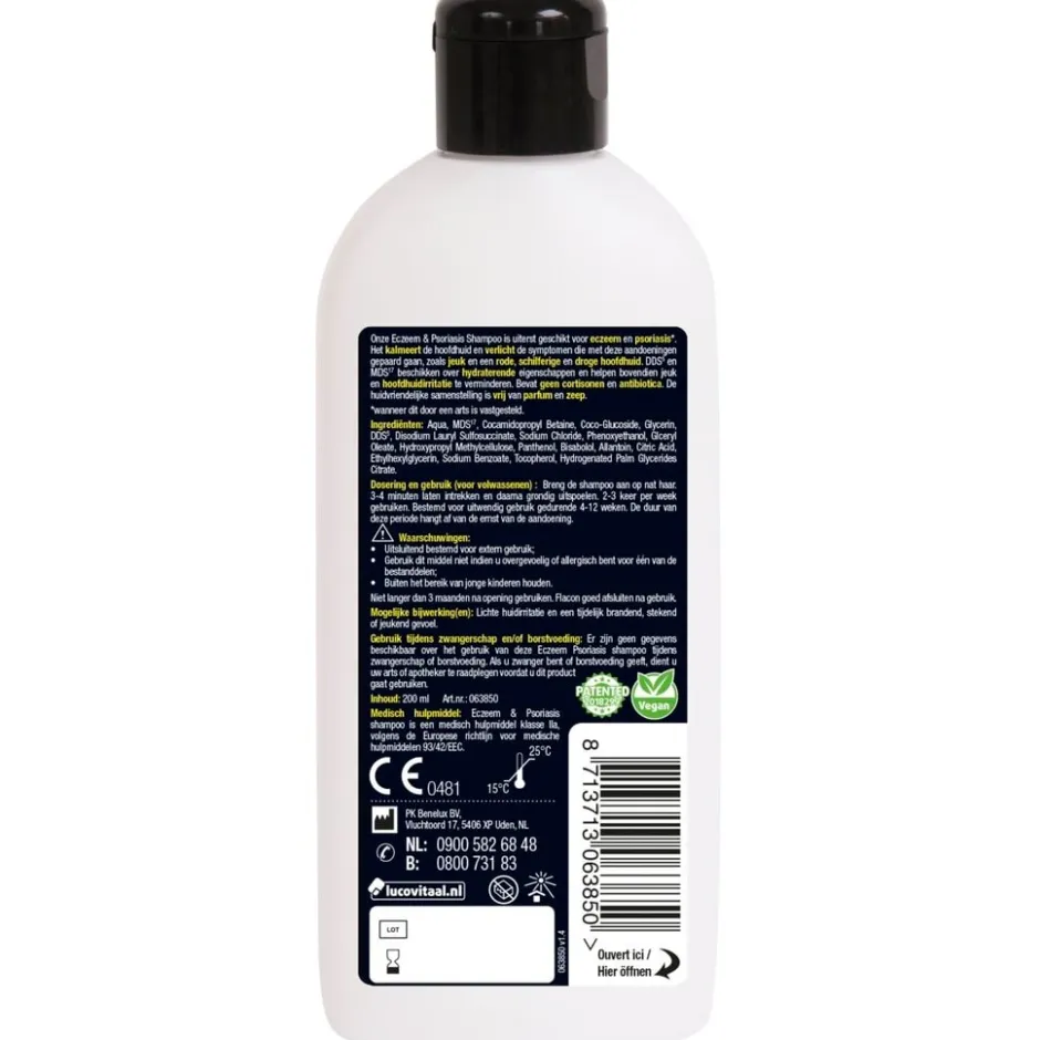 Eczeem Psoriasis Shampoo|Lucovitaal Sale