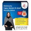 Elektrische Cape, benen & stoel Warmte deken|Lucovitaal Best