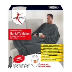 Lucovitaal Elektrische warmte Bank/TV deken< Warmteproducten