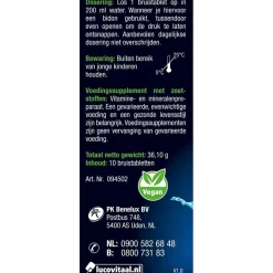 Lucovitaal Elektrolyten Vochtbalans Bruistabletten< Elektrolyten