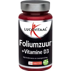 Foliumzuur + Vitamine D3 Tabletten|Lucovitaal Sale