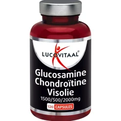 Lucovitaal Glucosamine Chondroïtine Visolie 1500/500/2000mg< Glucosamine