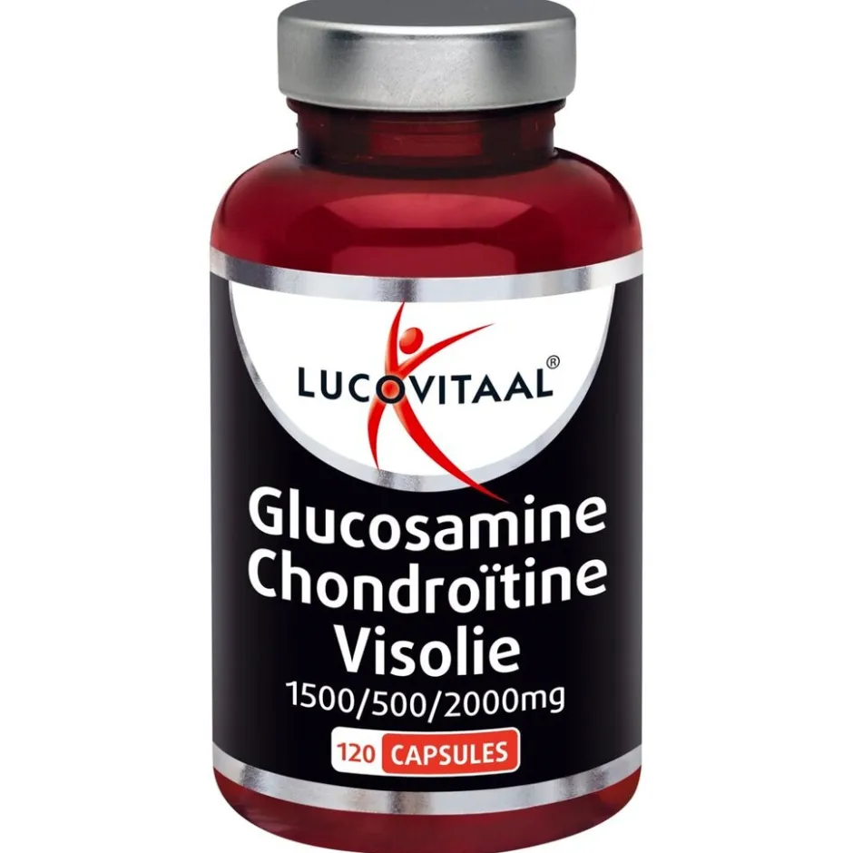 Lucovitaal Glucosamine Chondroïtine Visolie 1500/500/2000mg< Glucosamine