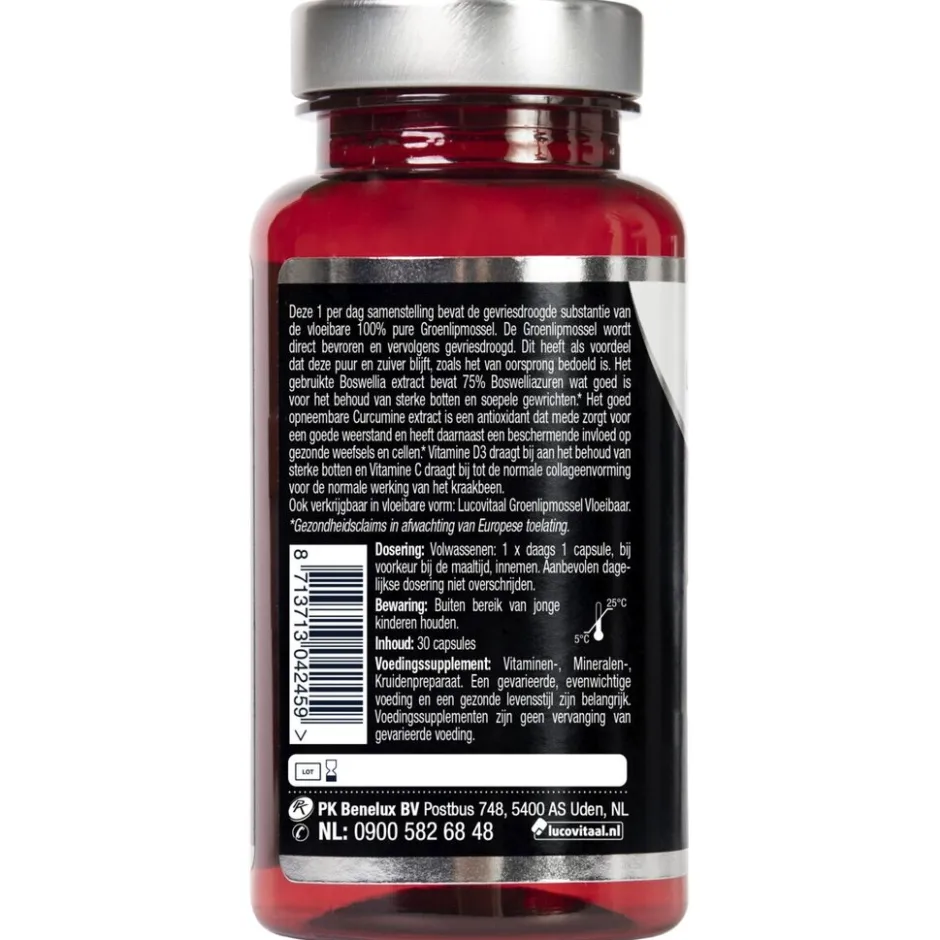 Groenlipmossel Capsules|Lucovitaal Online