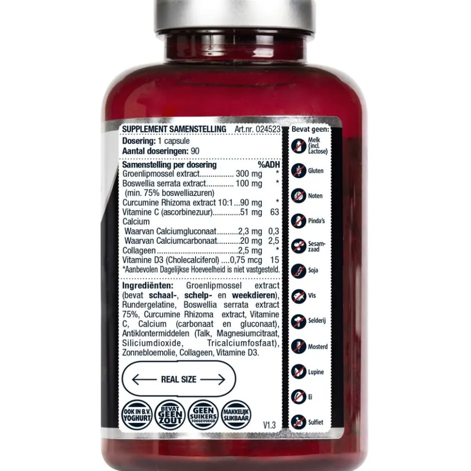 Groenlipmosselcomplex Capsules|Lucovitaal