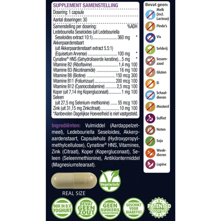 Haar Volume Capsules|Lucovitaal Hot