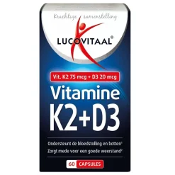 K2 75 Mcg + D3 20 Mcg Capsules|Lucovitaal Hot