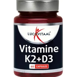 K2 75 Mcg + D3 20 Mcg Capsules|Lucovitaal Hot