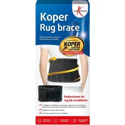 Lucovitaal Koper Brace Rug (Verstelbare XSXXL)< Braces En Bandages