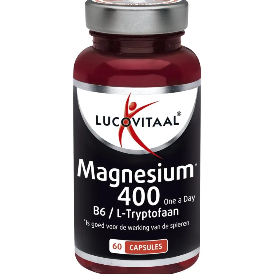 Lucovitaal Magnesium 400 B6/L-Tryptofaan Capsules< Mineralen
