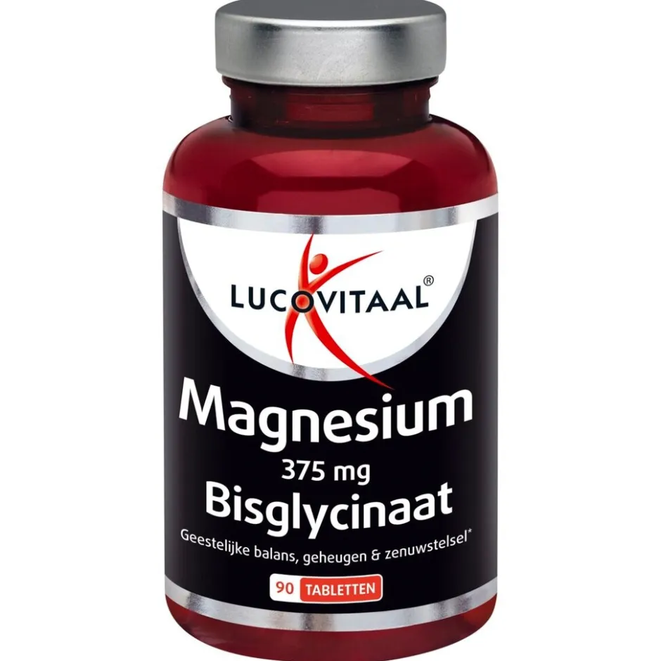 Magnesium Bisglycinaat 375mg Tabletten|Lucovitaal New