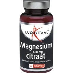 Magnesium Citraat 400mg Tabletten|Lucovitaal