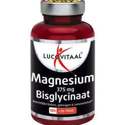 Magnesium 375mg Bisglycinaat Tabletten|Lucovitaal New
