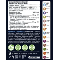 Magnesium 400mg Forte Sachets|Lucovitaal New
