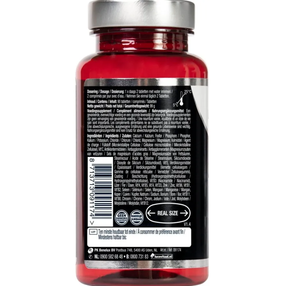 Magnesium Vitaminen & Mineralen Compleet Tabletten|Lucovitaal Discount