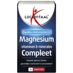 Magnesium Vitaminen & Mineralen Compleet Tabletten|Lucovitaal Discount
