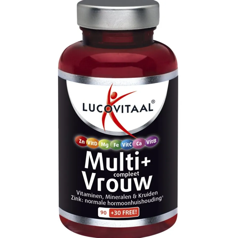 Multi+ Compleet Vrouw Tabletten|Lucovitaal Outlet