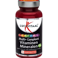 Multi Compleet Vitaminen Mineralen Tabletten|Lucovitaal