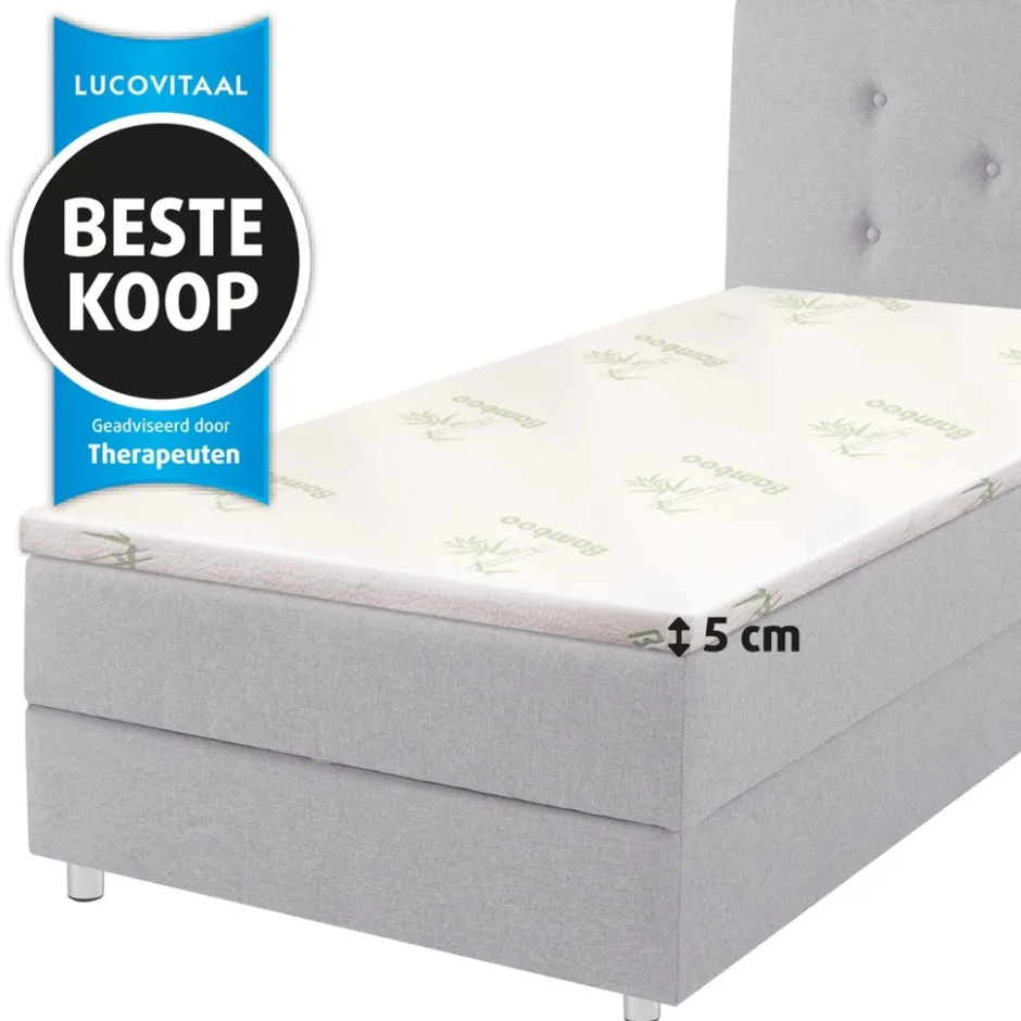 Lucovitaal Orthopedisch Bamboe Top matras< Revalidatiehulpmiddelen