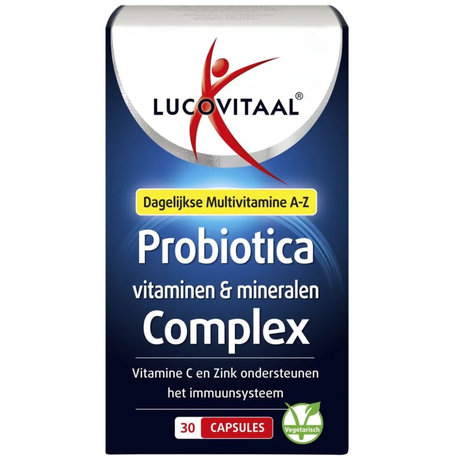Probiotica Vitaminen & Mineralen Complex Capsules|Lucovitaal Hot