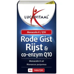 Rode Gist Rijst & Co-enzym Q10 Tabletten|Lucovitaal Online