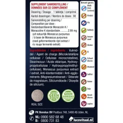 Rode Gist Rijst Tabletten|Lucovitaal Best