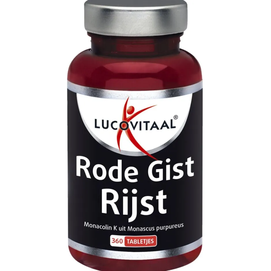 Lucovitaal Rode Gist Rijst Tabletten< Rode Gist Rijst