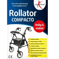 Rollator Compacto|Lucovitaal Clearance
